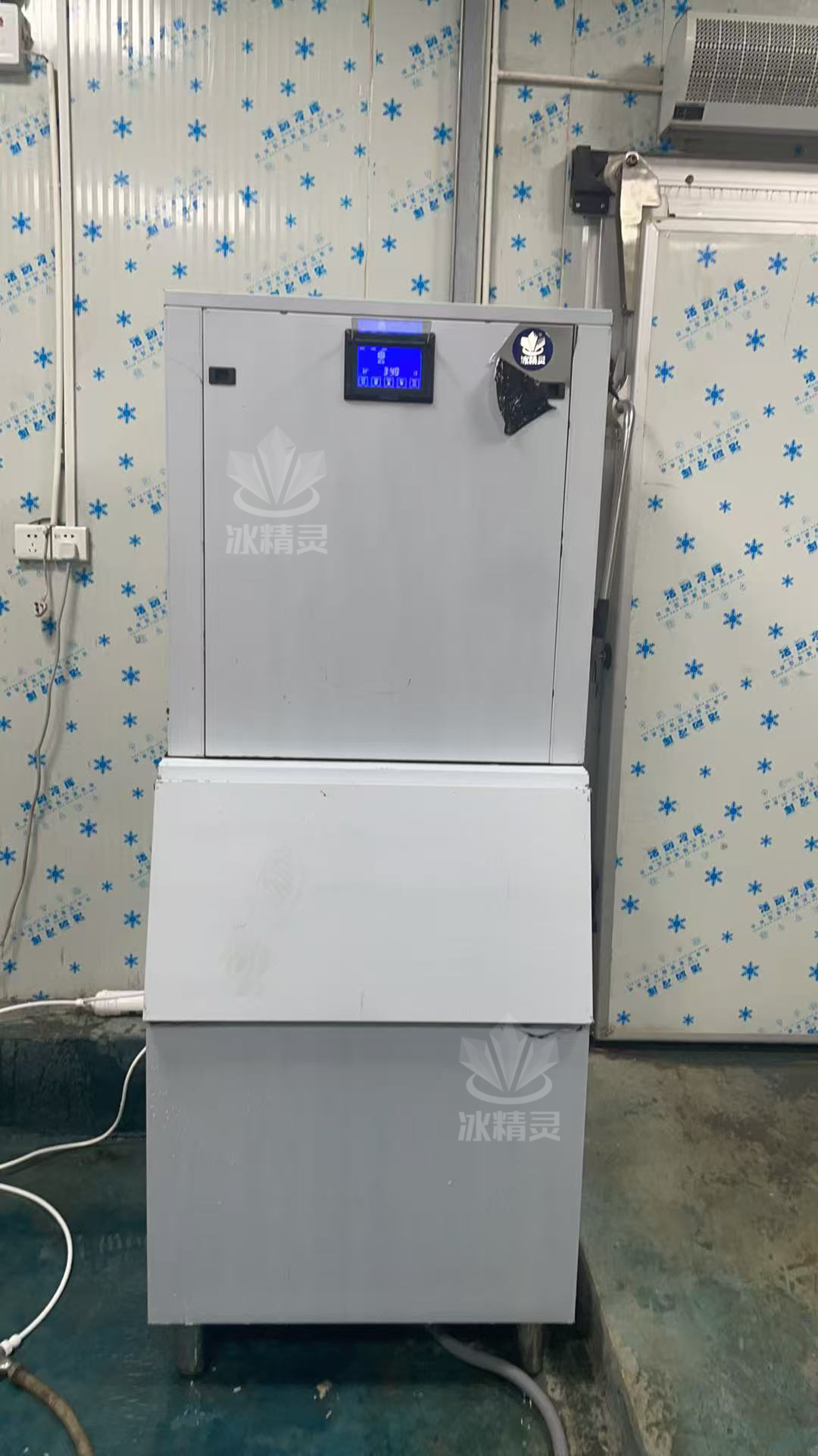 600公斤雪花制冰机交付云南省昆明市《云南加享加食品有限公司